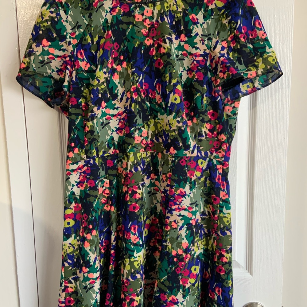 J.Crew Printed Short Sleeve dress